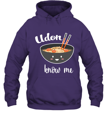 Udon Know Me Japanese Curry Shirt Hoodie Hoodie Purple
