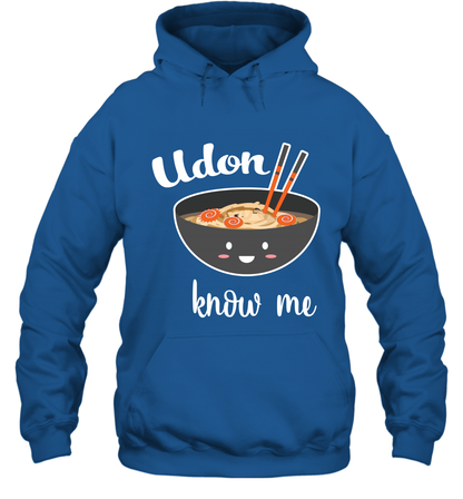 Udon Know Me Japanese Curry Shirt Hoodie Hoodie Royal