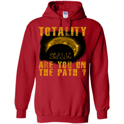 Oregon Totality Are You On The Path August 21 2017 Red