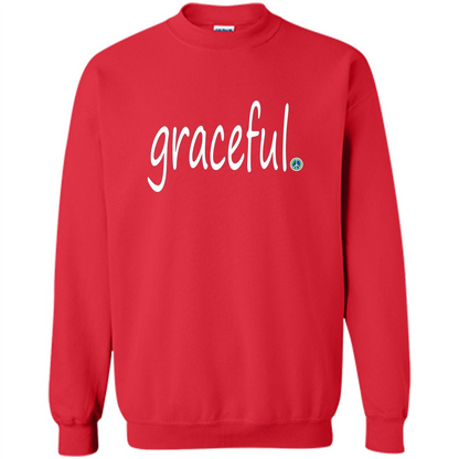 Graceful T-shirt World Peace Point Red
