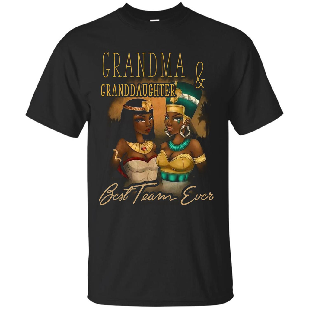 Family T-shirt Grandma Granddaughter Best Team Ever T-shirt Royal