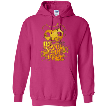 He Will Set Us Free T-shirt Heliconia