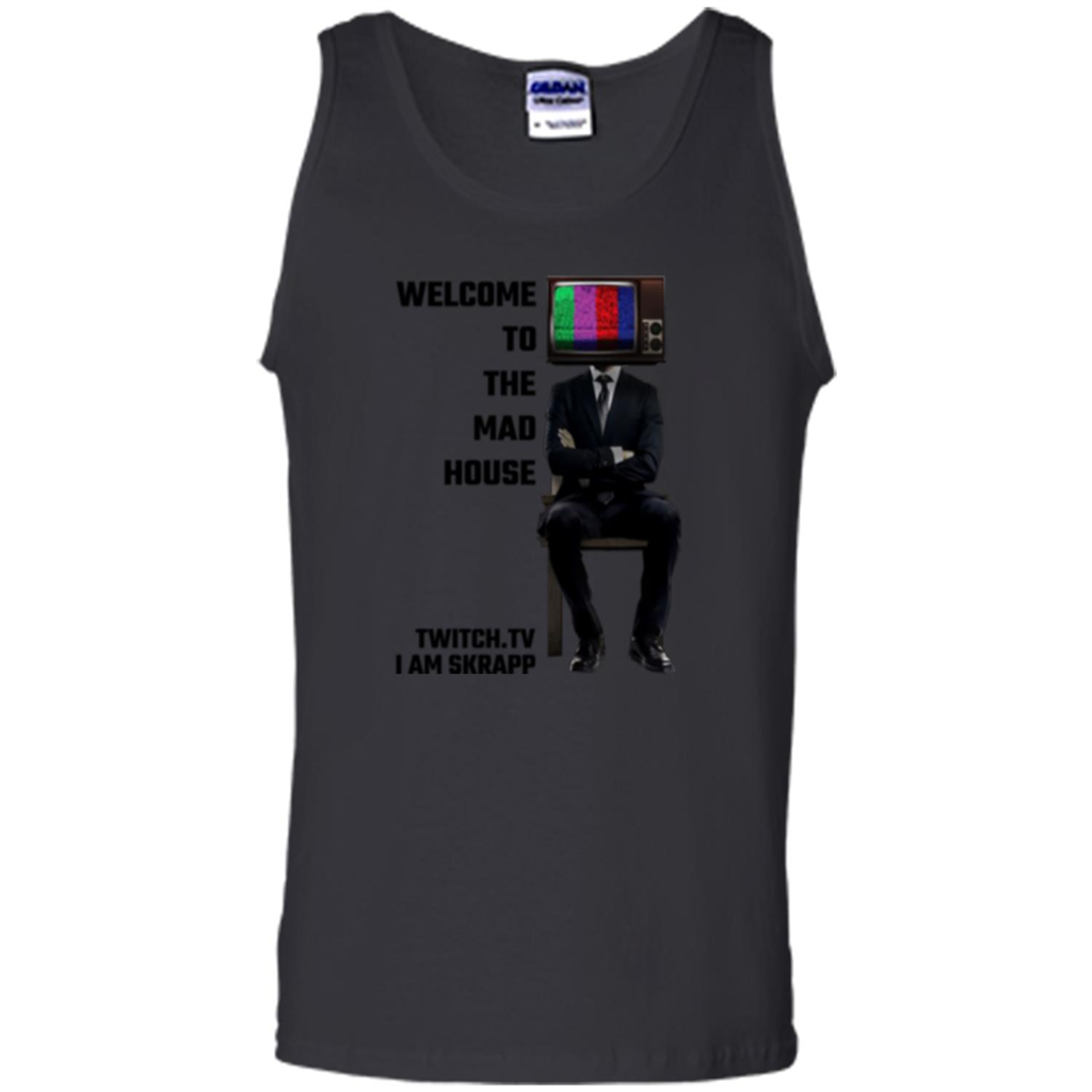 Welcome To The Mad House - I Am Skrapp T-shirt Black