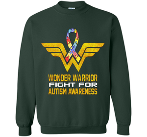 Wonder Warrior Fight For Autism Awareness T-shirt