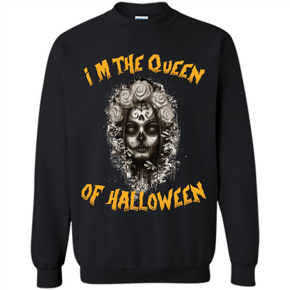 I’m The Queen Of Halloween T-shirt Black