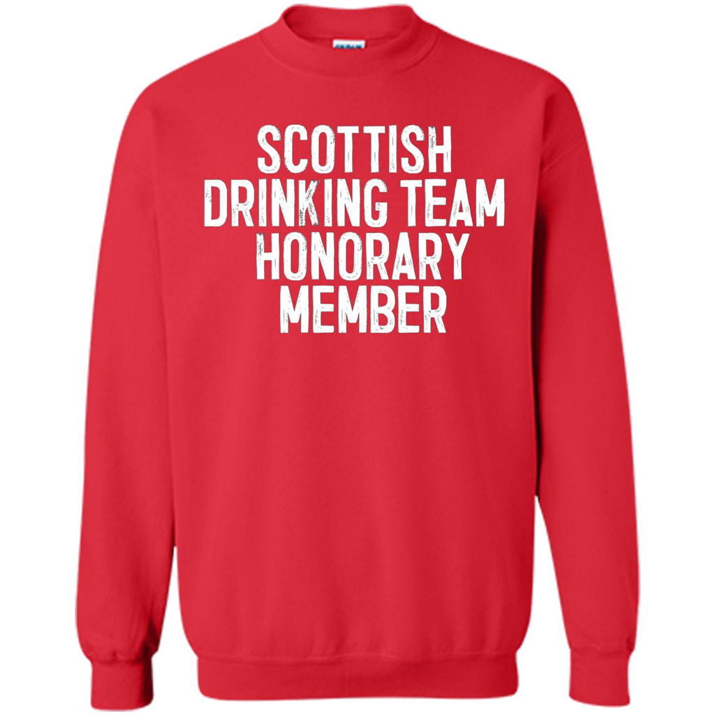 Scottish Drinking Team Honorary Member T-Shirt Red