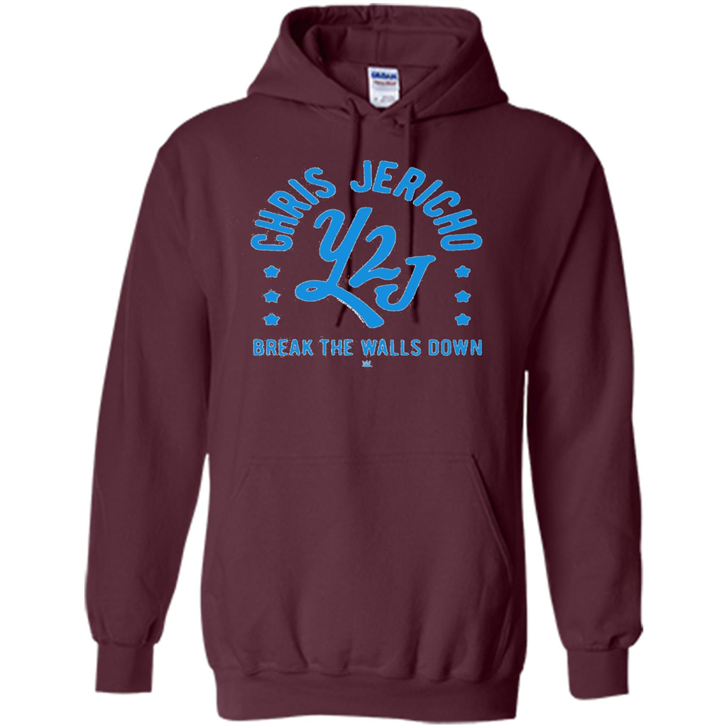 Chris Jericho Break The Walls Down T-shirt Maroon