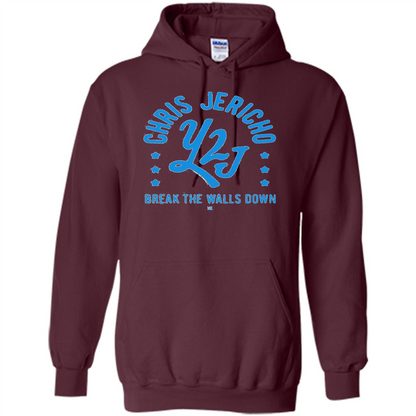 Chris Jericho Break The Walls Down T-shirt Maroon
