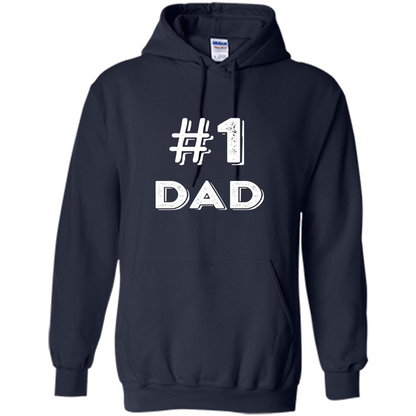 Fathers Day T-shirt Dad No.1 T-shirt Navy