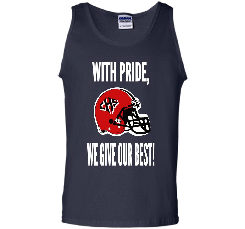 Syrupmaker, With Pride We Give Our Best! T-Shirt shirt Navy