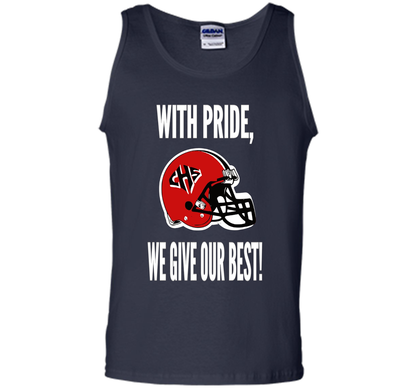Syrupmaker, With Pride We Give Our Best! T-Shirt shirt Navy