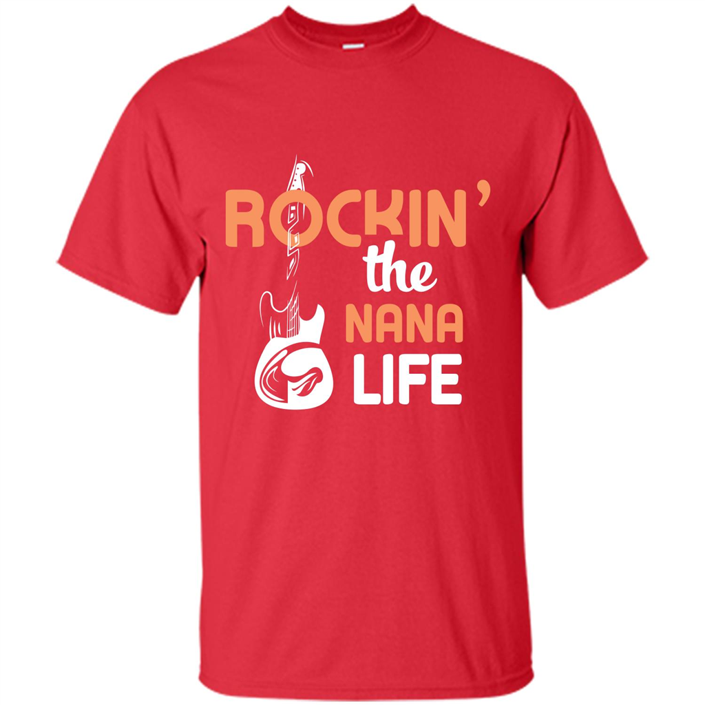Nana T-shirt Rockin’ The Nana Life Red