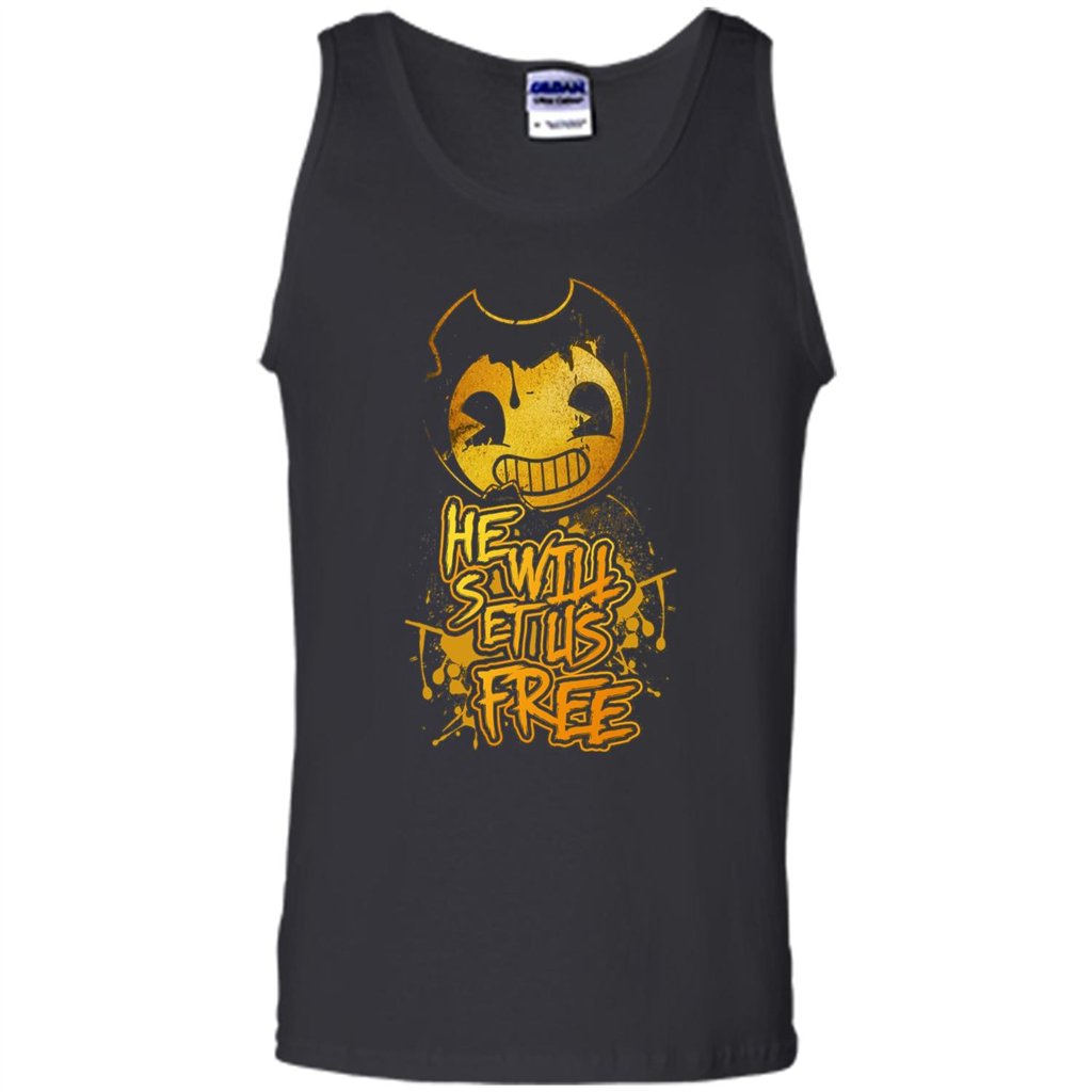 He Will Set Us Free T-shirt Black