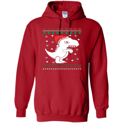 Dinosaur Christmas T-shirt T-rex T-shirt