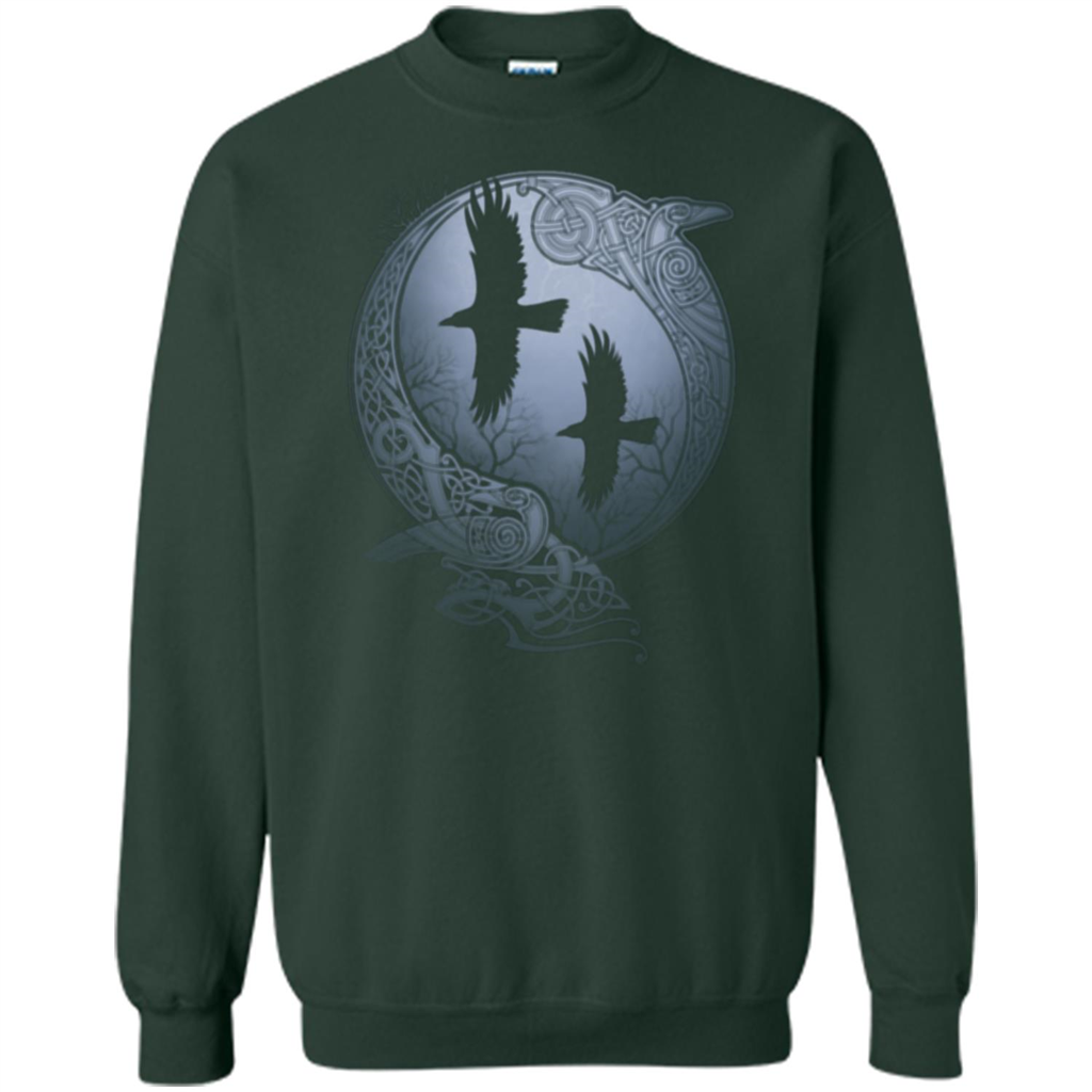 Odin's Revens T-shirt Forest Green