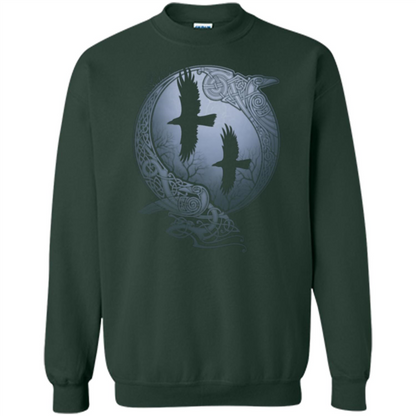 Odin's Revens T-shirt Forest Green