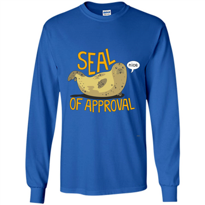 Seal Of Approval T-shirt Royal