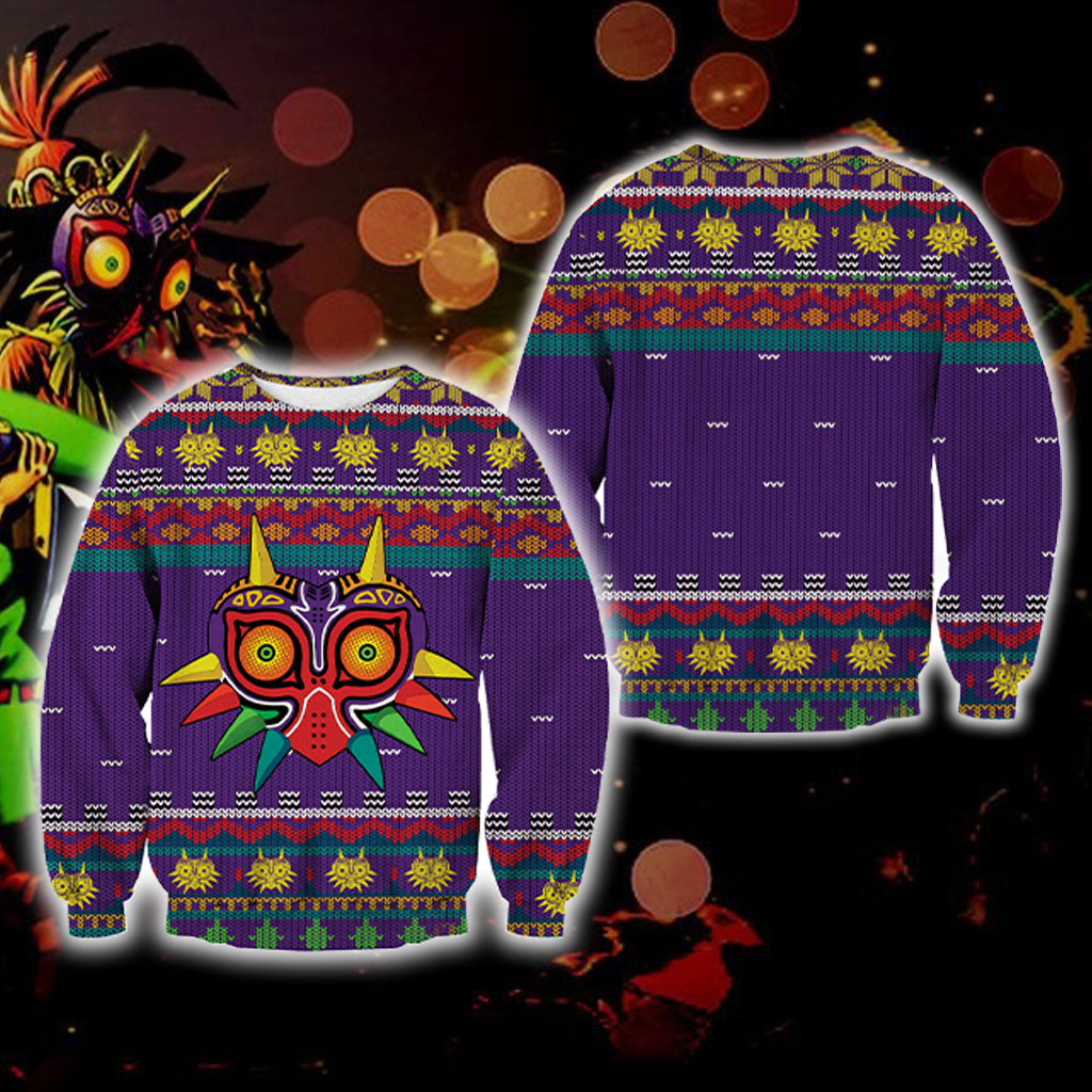 The Legend of Zelda: Majora Knitting Style 3D Sweater