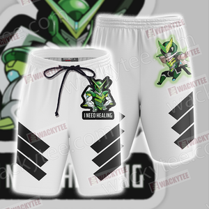 Overwatch - Genji Symbol 3D Beach Shorts