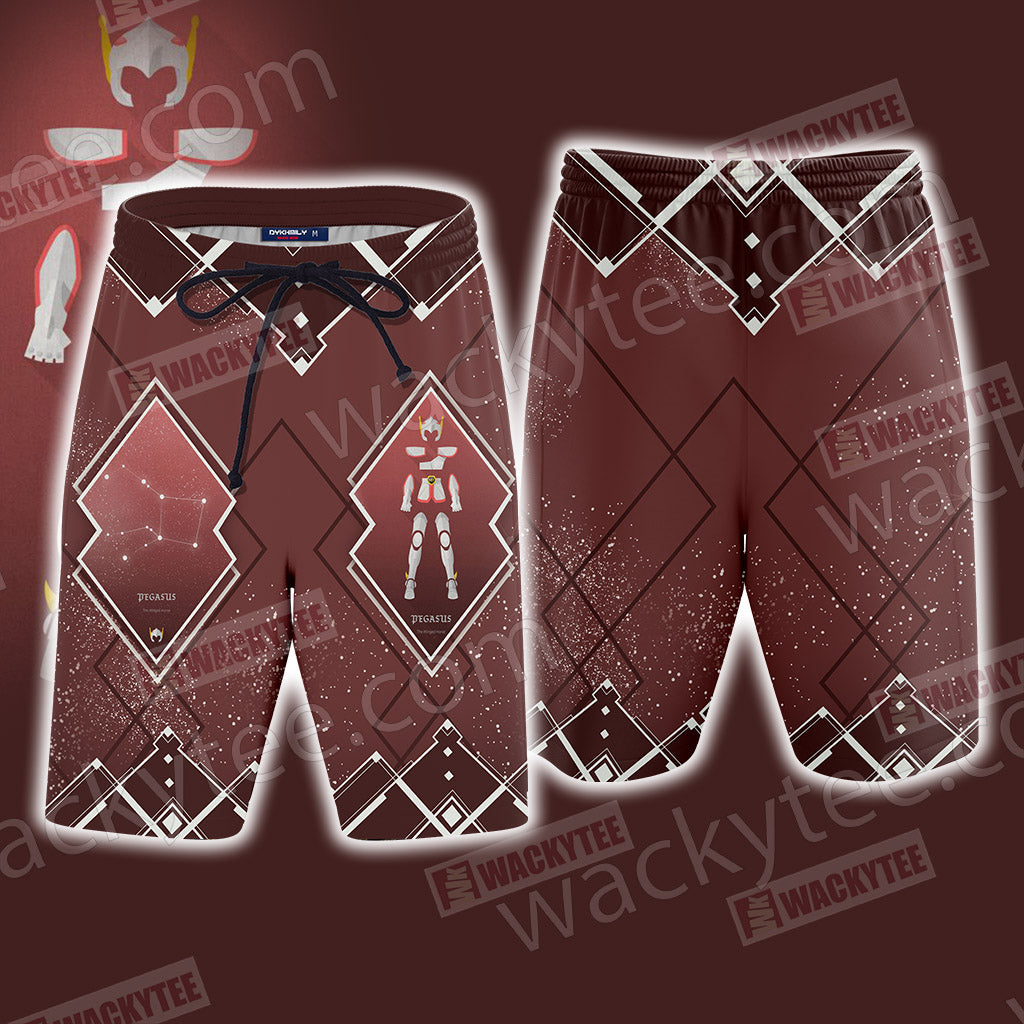 Saint Seiya Pegasus Beach Shorts
