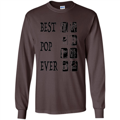 Best Pop Ever - Funny Father's Day Holiday Dark Chocolate