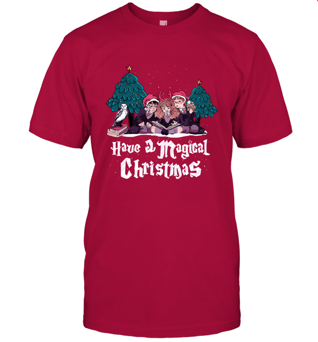 Have A Magical Christmas Harry Potter T-Shirt T-Shirt Cardinal