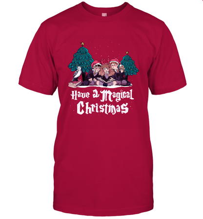 Have A Magical Christmas Harry Potter T-Shirt T-Shirt Cardinal