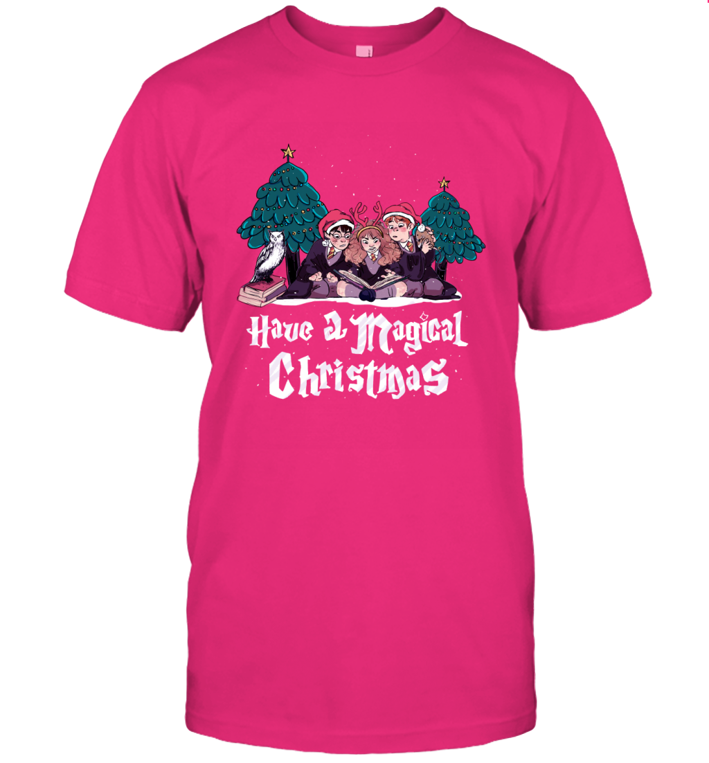 Have A Magical Christmas Harry Potter T-Shirt T-Shirt Heliconia