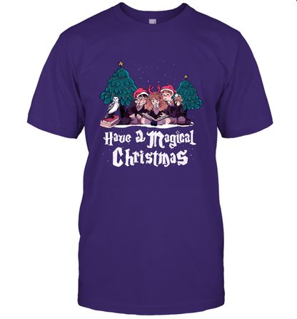 Have A Magical Christmas Harry Potter T-Shirt T-Shirt Purple