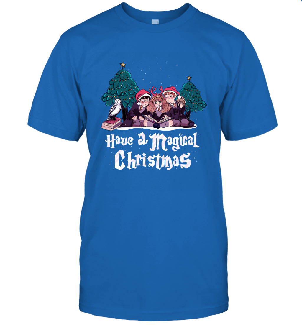 Have A Magical Christmas Harry Potter T-Shirt T-Shirt Royal