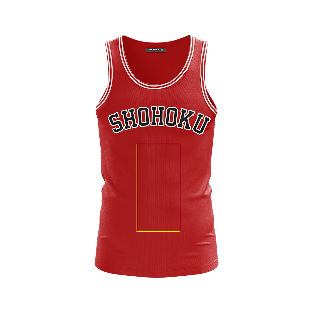 Slam Dunk Shohoku 3D Tank Top