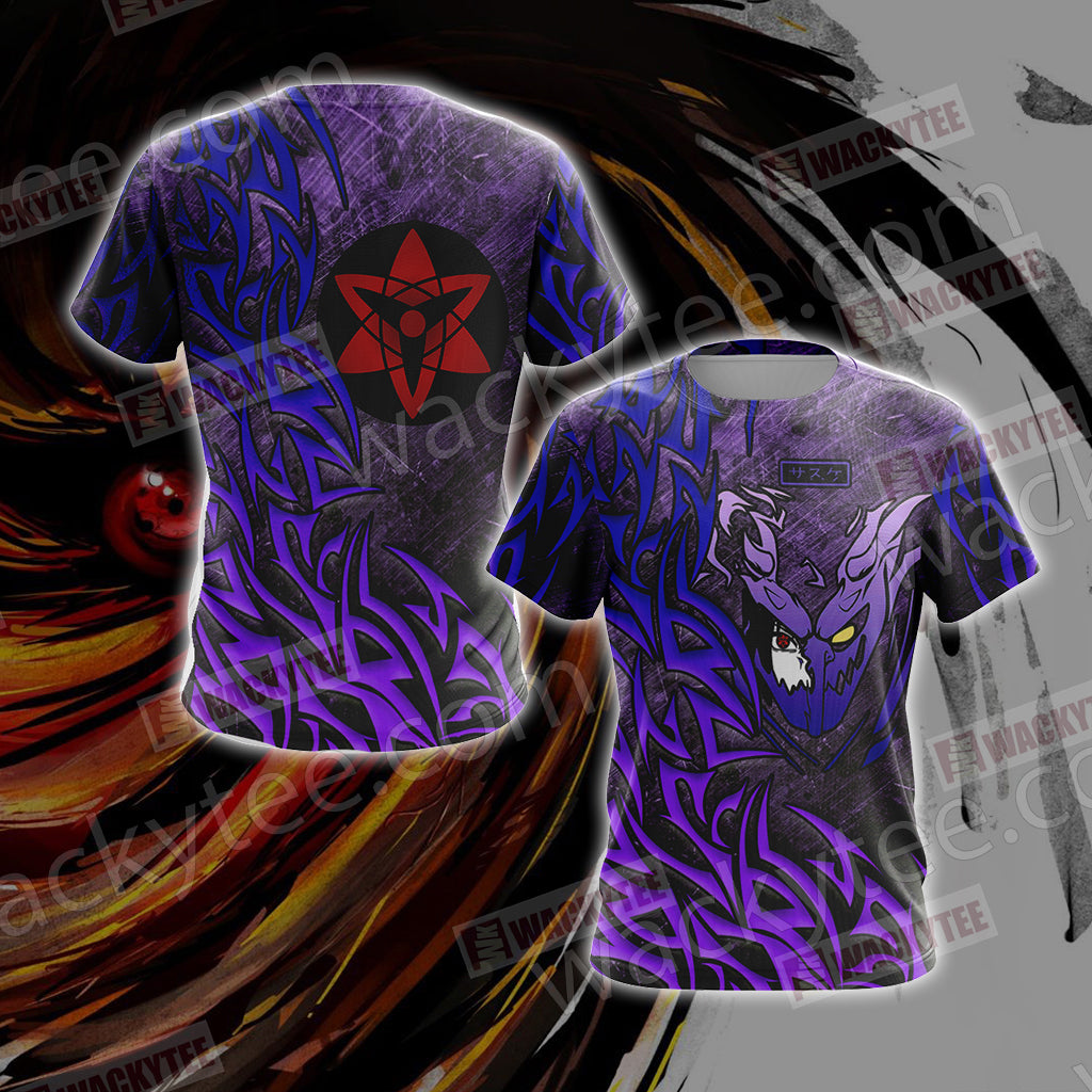 Naruto - Susanoo's Sasuke New Unisex 3D T-shirt T-shirt