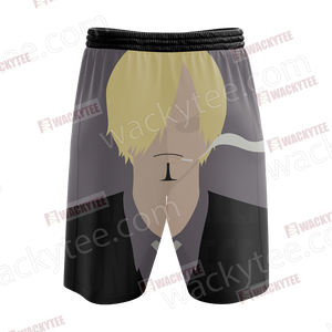 One Piece Vinsmoke Sanji Minimalist Beach Shorts