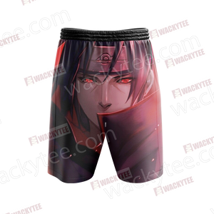 Naruto Uchiha Itachi New Look 3D Beach Shorts