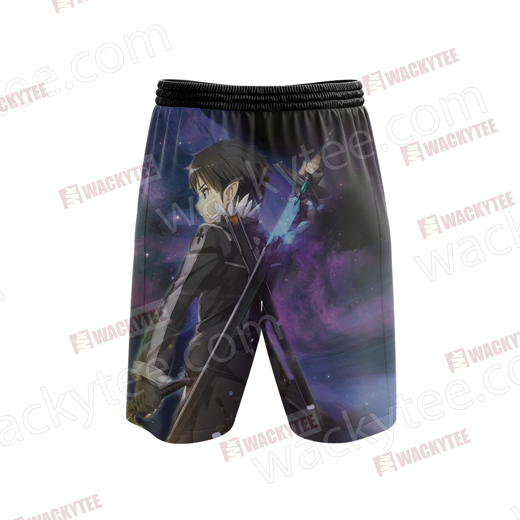 Sword Art Online Kirito Beach Shorts