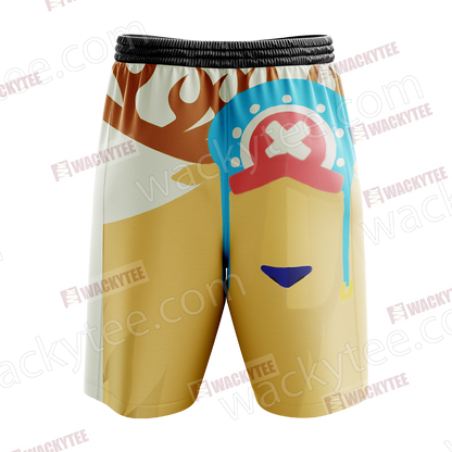 One Piece Tony Tony Chopper Monster Minimalist Beach Shorts