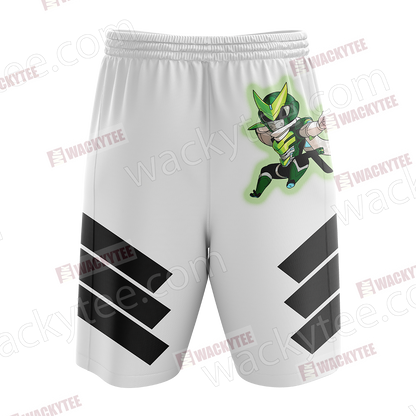Overwatch - Genji Symbol 3D Beach Shorts