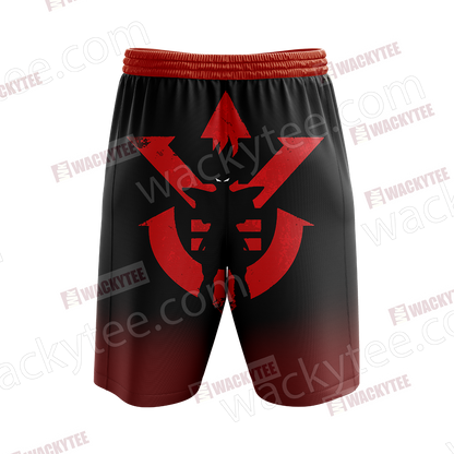 Dragon Ball - King Vegeta Cosplay Unisex 3D Beach Shorts