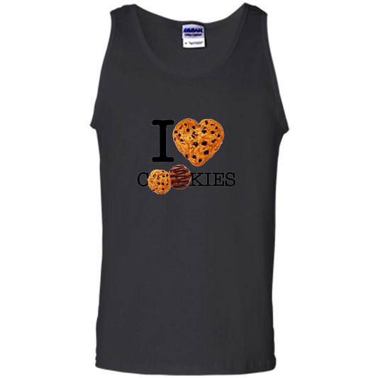 I Love (Heart) Cookies T-shirt Black