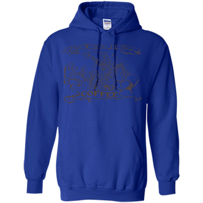 Coffee T-shirt I Go To Pieces Royal