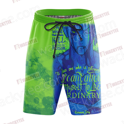 One Piece Zoro Unisex 3D Beach Shorts