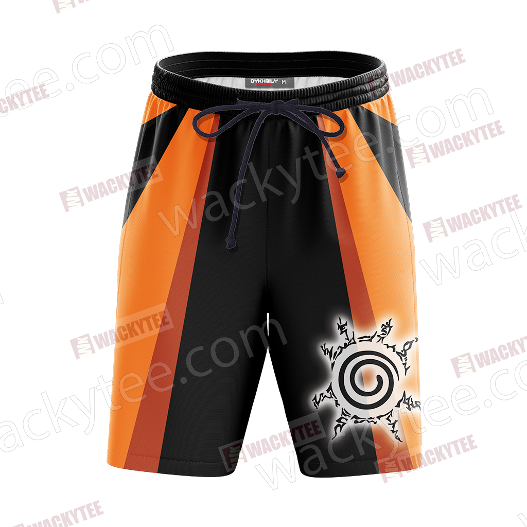 Naruto 3D Beach Shorts