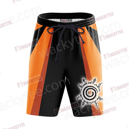 Naruto 3D Beach Shorts