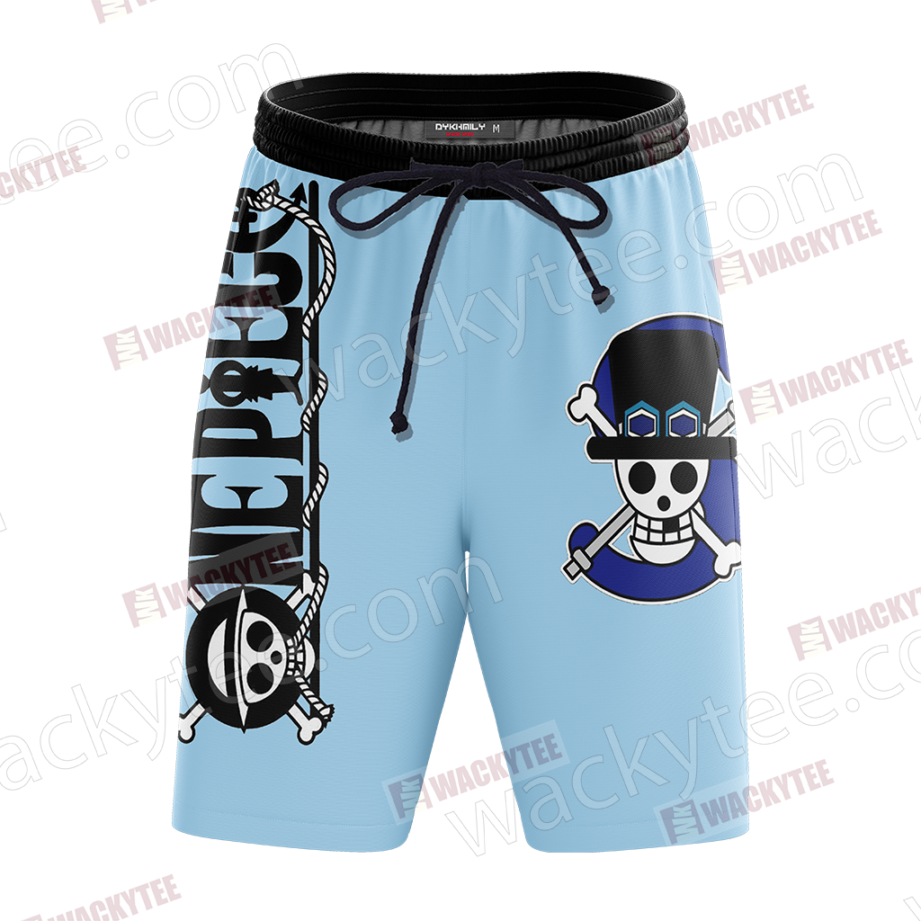 One Piece Sabo Minimalist Beach Shorts