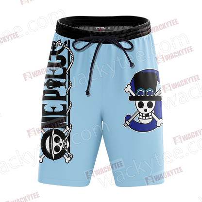One Piece Sabo Minimalist Beach Shorts