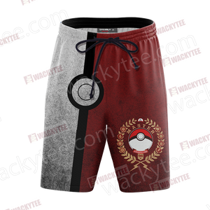 Pokemon - Pokemaster Training Club Unisex Beach Shorts