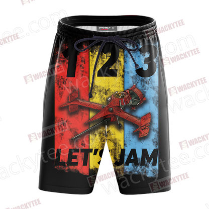 Cowboy Bebop New Style Beach Shorts