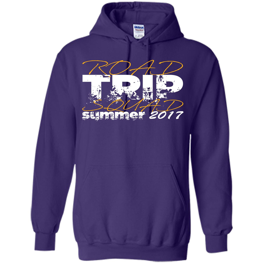 Summer T-shirt Road Trip Squad Summer 2017 Purple