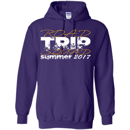 Summer T-shirt Road Trip Squad Summer 2017 Purple