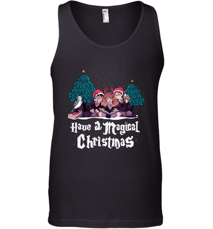 Have A Magical Christmas Harry Potter Tank Top Tank Top Black